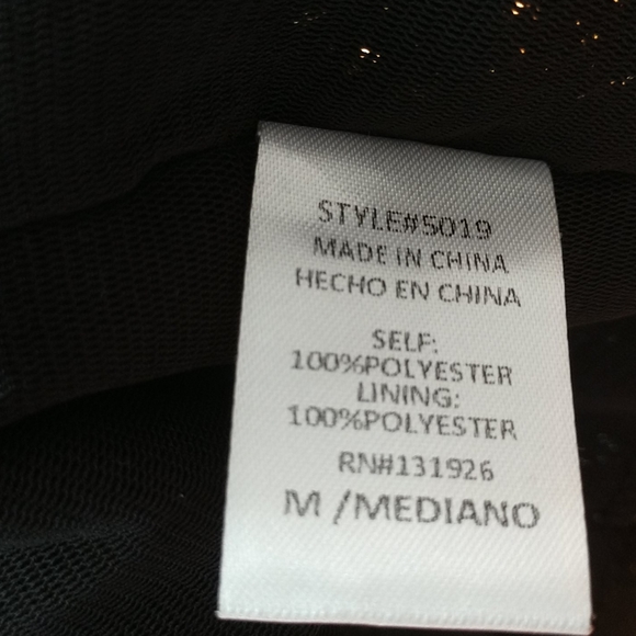 GG Stretch Sequined VNeck Tunic Style Sheath Dress NWOT - Picture 4 of 4